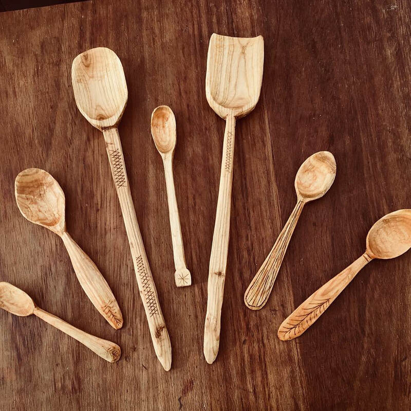 Eleanor Kercher, wooden spoons