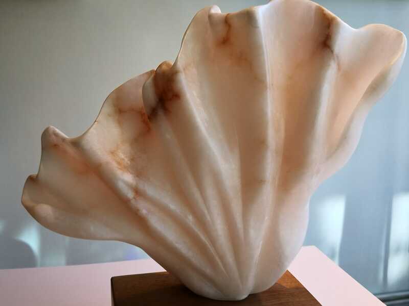 Frances Warren, stone work, shell