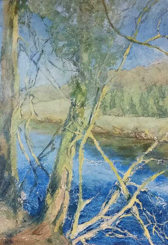 Louise Pilditch, tree, water