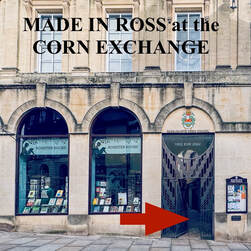 Entrance to the Corn Exchange, Ross on Wye